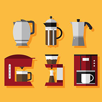 تجهیزات قهوه و قهوه ساز